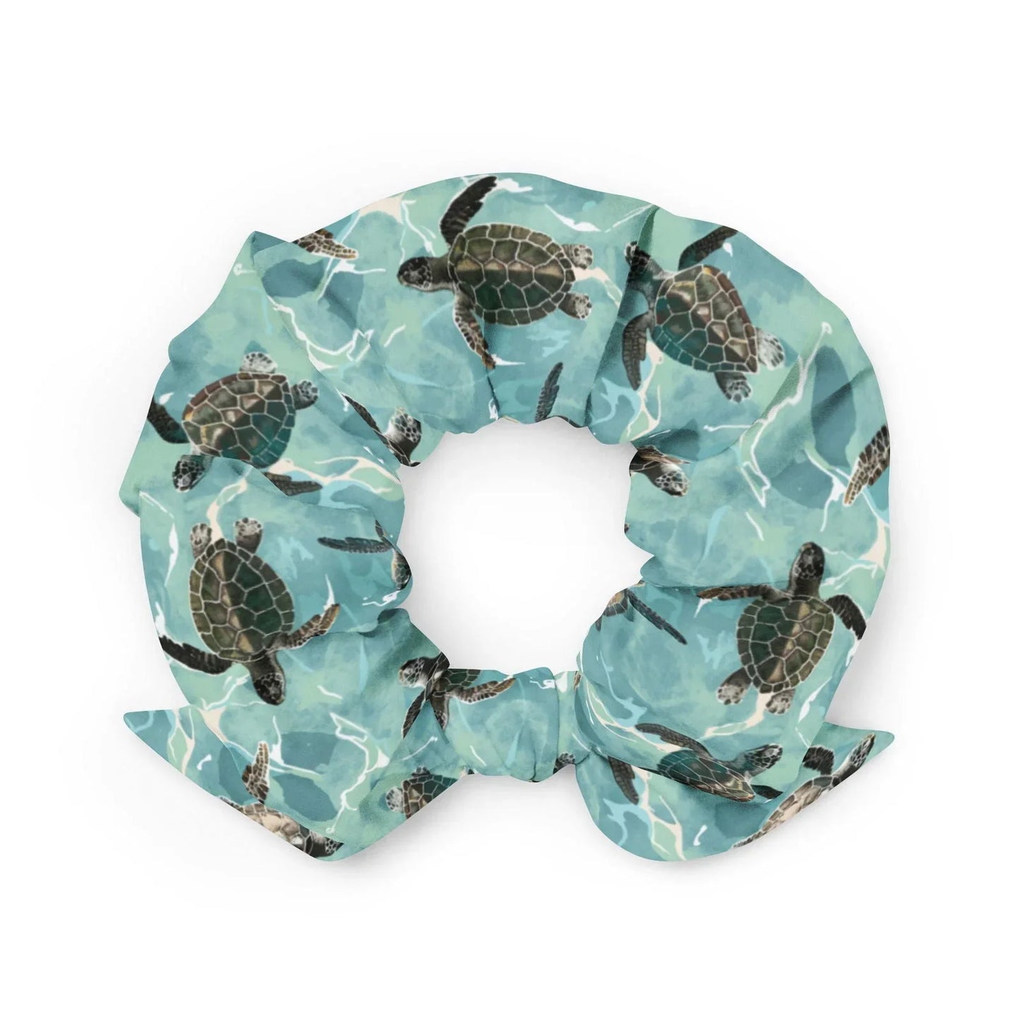 Oceanic Sea Turtle Eco-Scrunchie - 