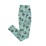 Oceanic Sea Turtle Eco Swim Leggings With Pockets -  - ["leggings","Oceanic Sea Turtle","turtle","women"]