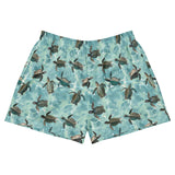Oceanic Sea Turtle Eco Swim Shorts -  - ["Oceanic Sea Turtle","Short","swim","turtle","women"]