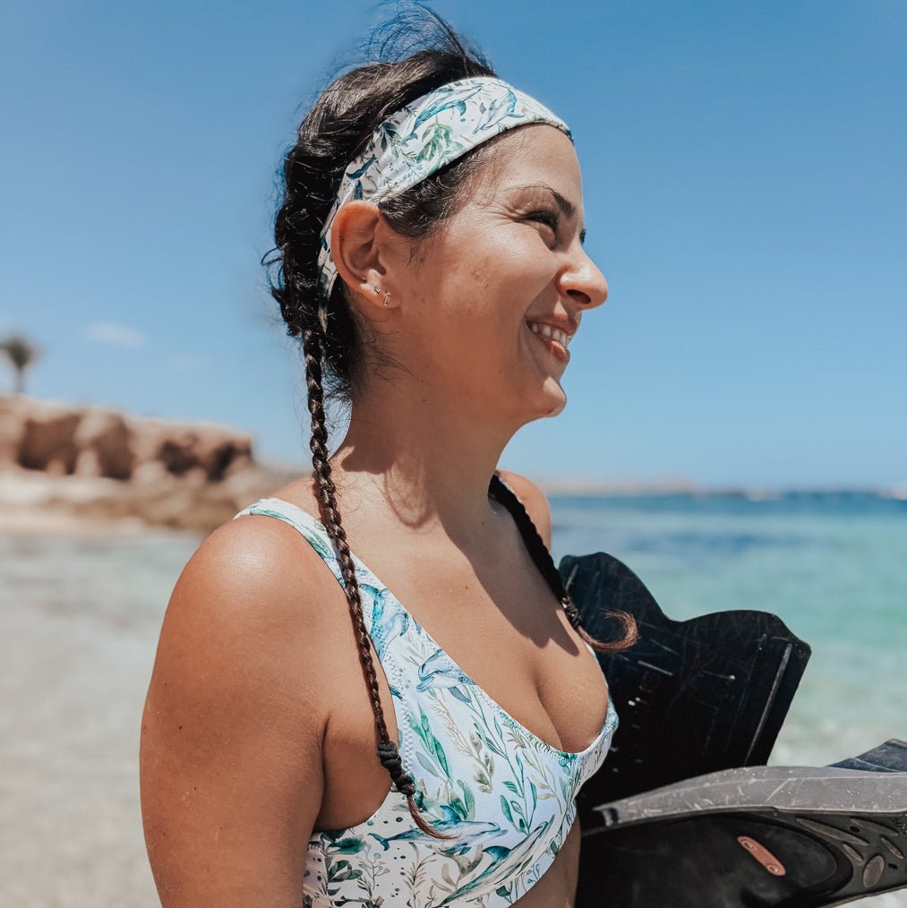 Blacktip Shark Drift Headband -  - ["head","shark","shark watch","Wildlife"]