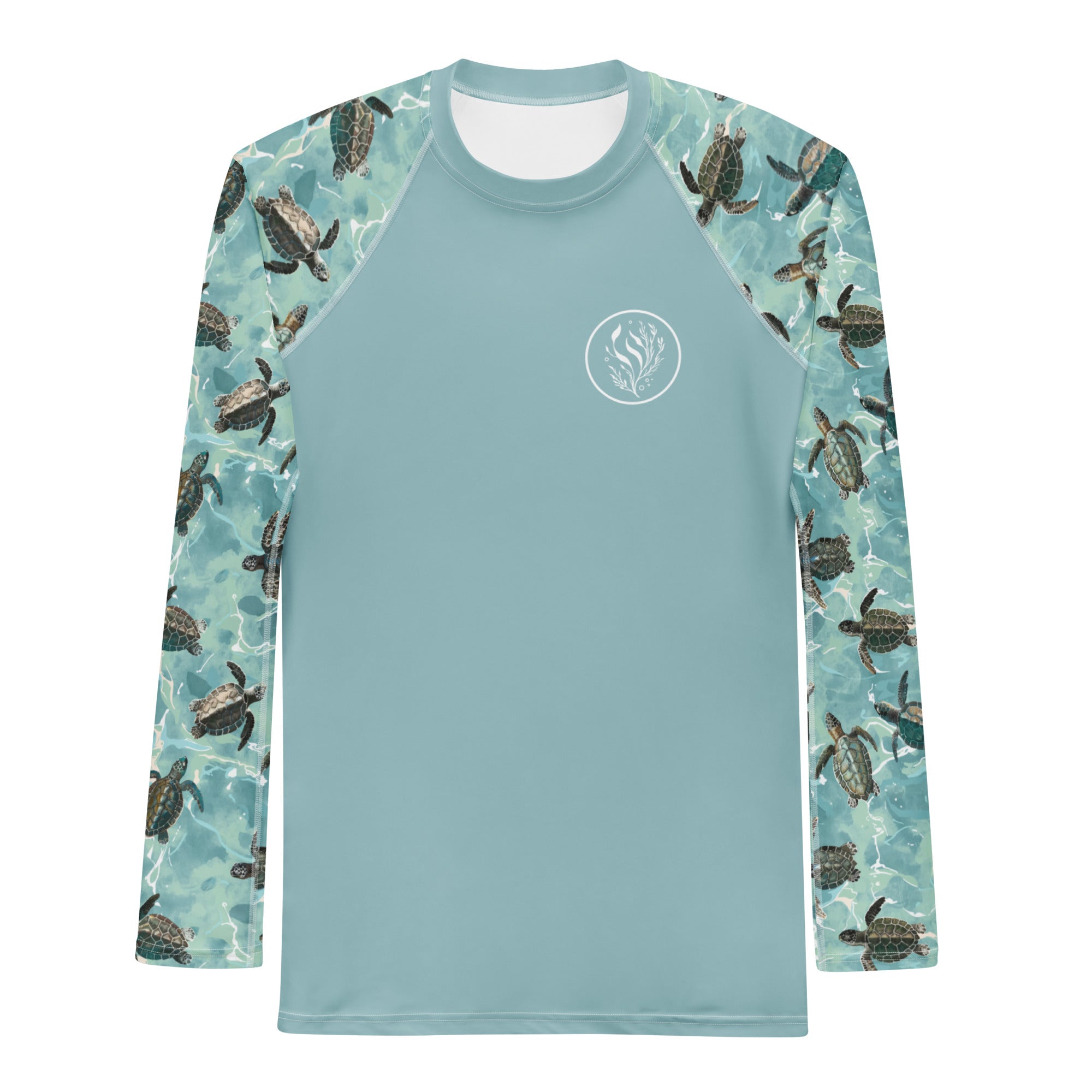 Oceanic Sea Turtle Men's Rash Guard -  - ["men","Oceanic Sea Turtle","rash guard","turtle"]