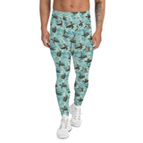 Oceanic Sea Turtle Men's Swim Leggings -  - ["leggings","men","Oceanic Sea Turtle","turtle"]