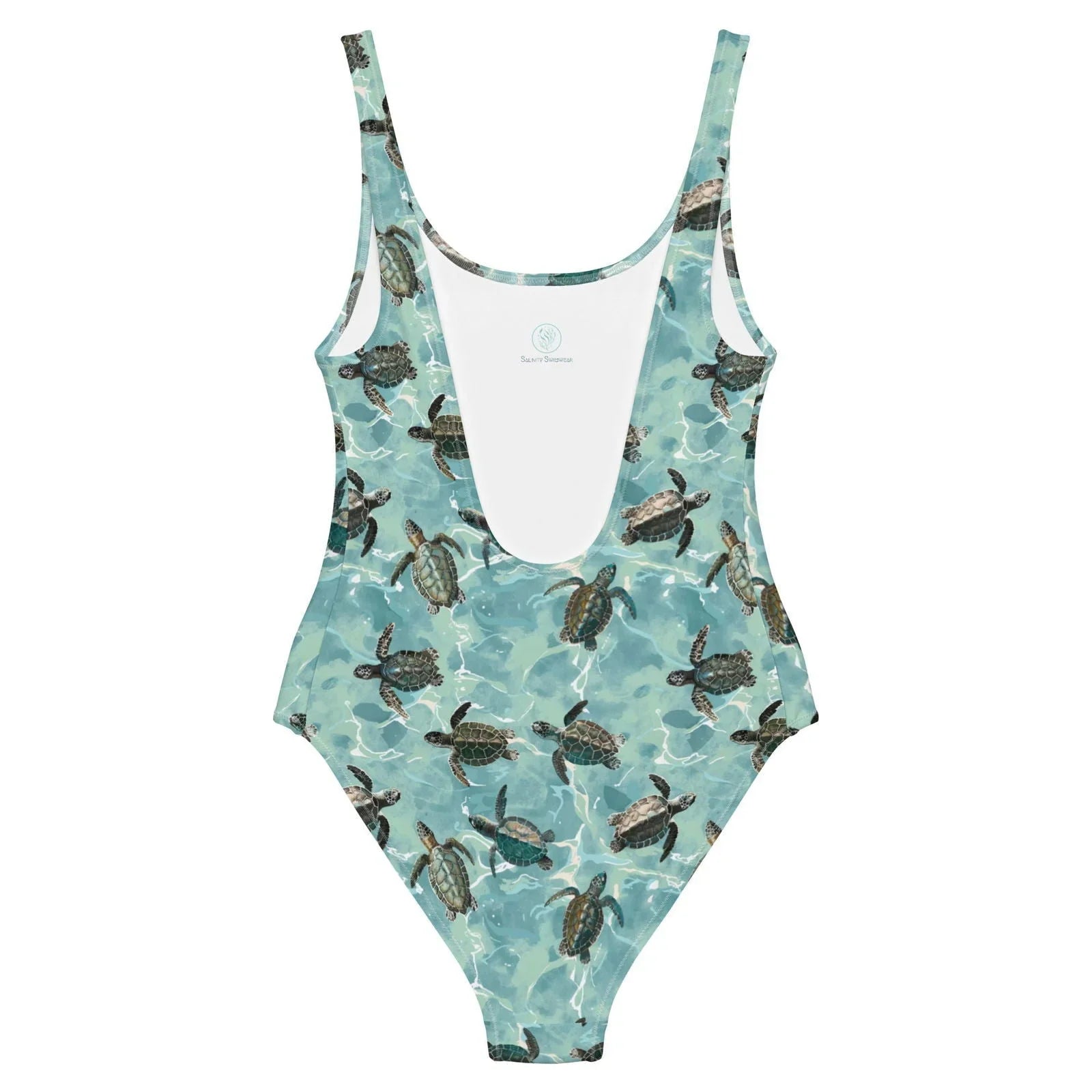Oceanic Sea Turtle One-Piece Swimsuit - 