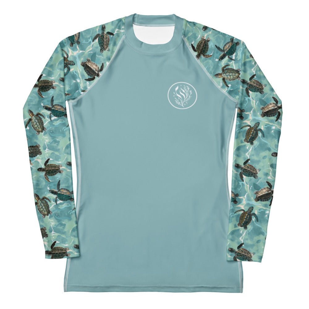 Coral Reef Women's Rash Guard Solid -  - ["coral","Coral Reef","rash guard","women"]