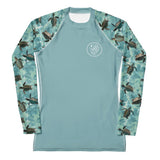 Coral Reef Women's Rash Guard Solid -  - ["coral","Coral Reef","rash guard","women"]