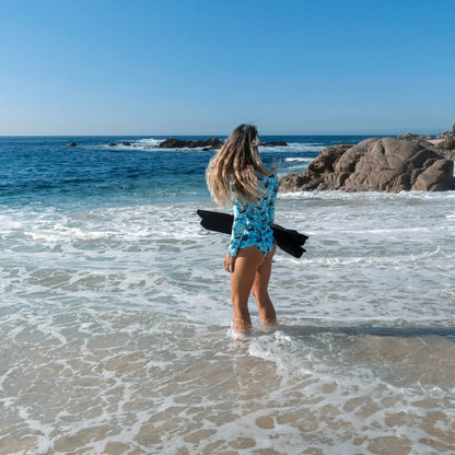 Oceanic Sea Turtle Women's Rash Guard - 