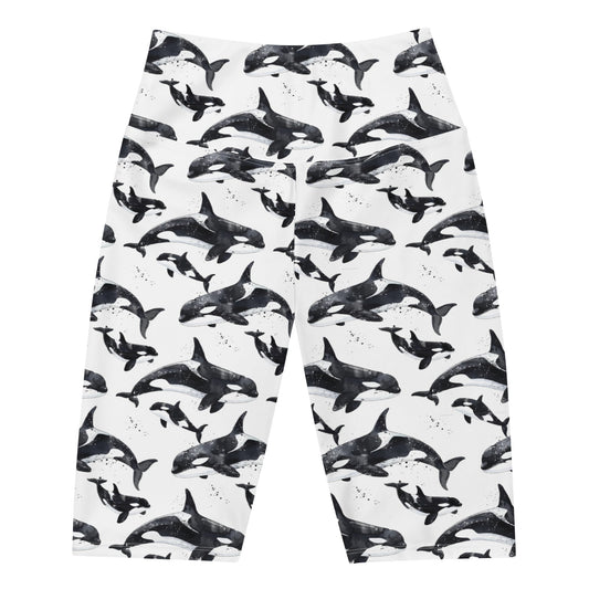 Midnight Orca 8" Inch Dive Shorts - 