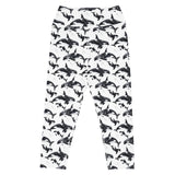 Spotted Eagle Ray Capri Swim Leggings -  - ["leggings","ray","Spotted Eagle Ray","Wildlife","women"]