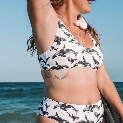 Orca Pod Eco Bikini Top - 