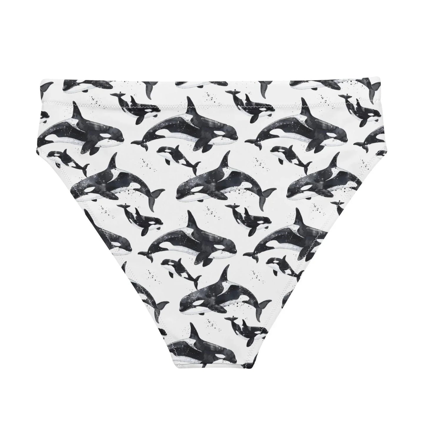 Orca Pod Eco High-Waisted Bikini Bottom - 