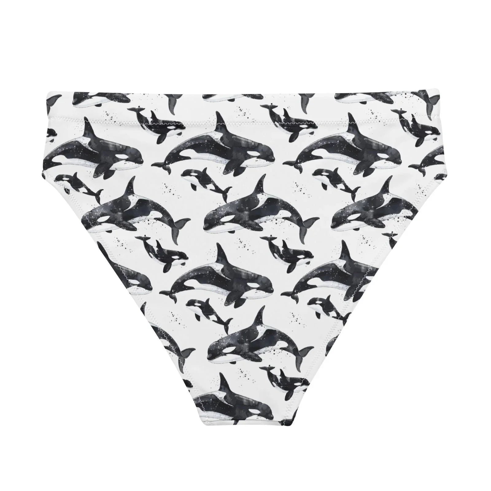 Orca Pod Eco High-Waisted Bikini Bottom - 