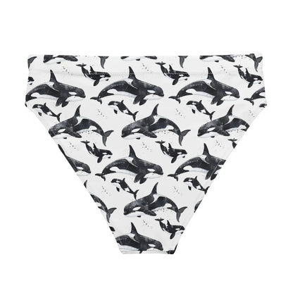 Orca Pod Eco High-Waisted Bikini Bottom - 
