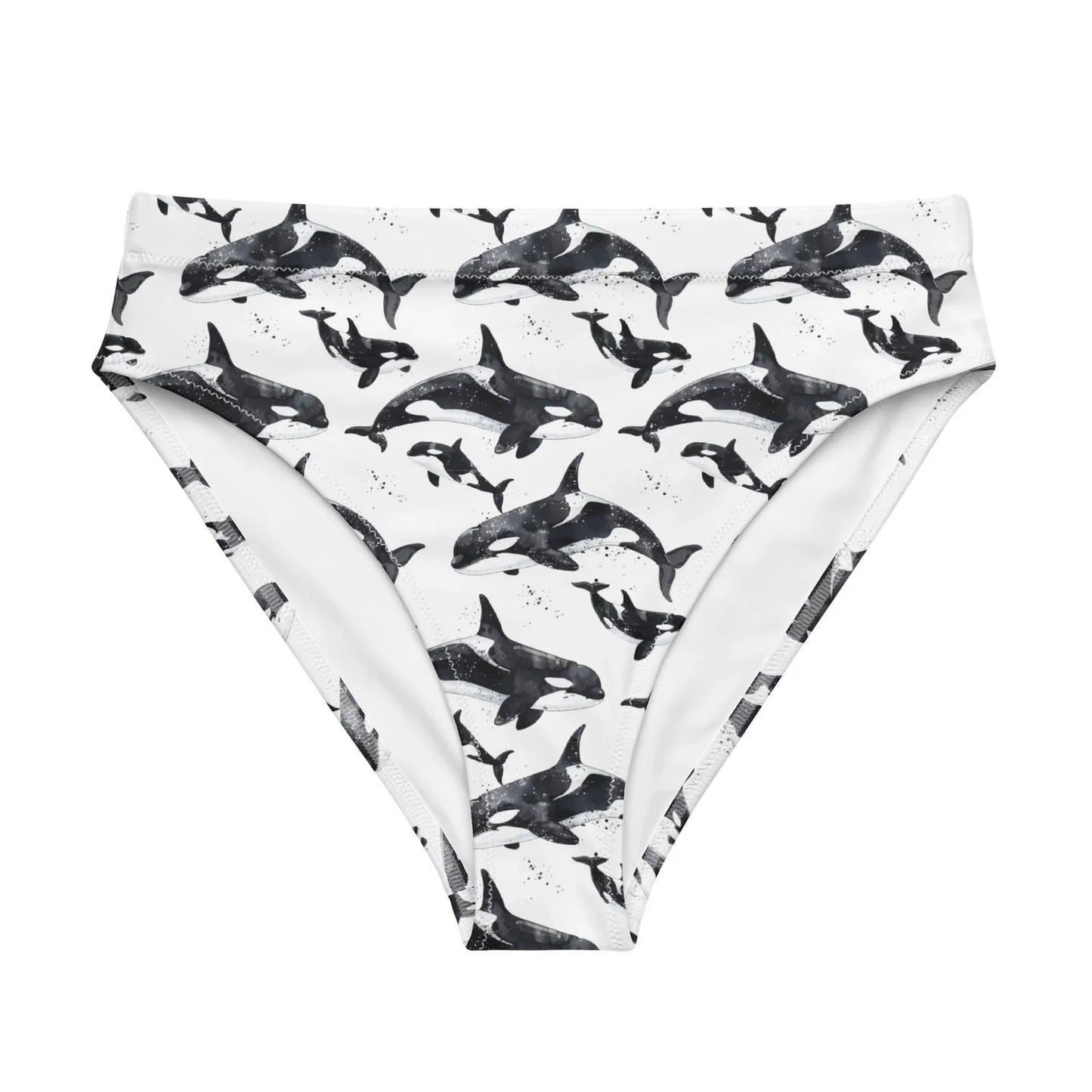 Coral Reef Eco High-Waisted Bikini Bottom - 