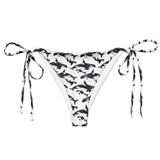 Blacktip Shark Drift Eco String Bikini Bottom -  - ["shark","shark watch","swim","Wildlife","women"]