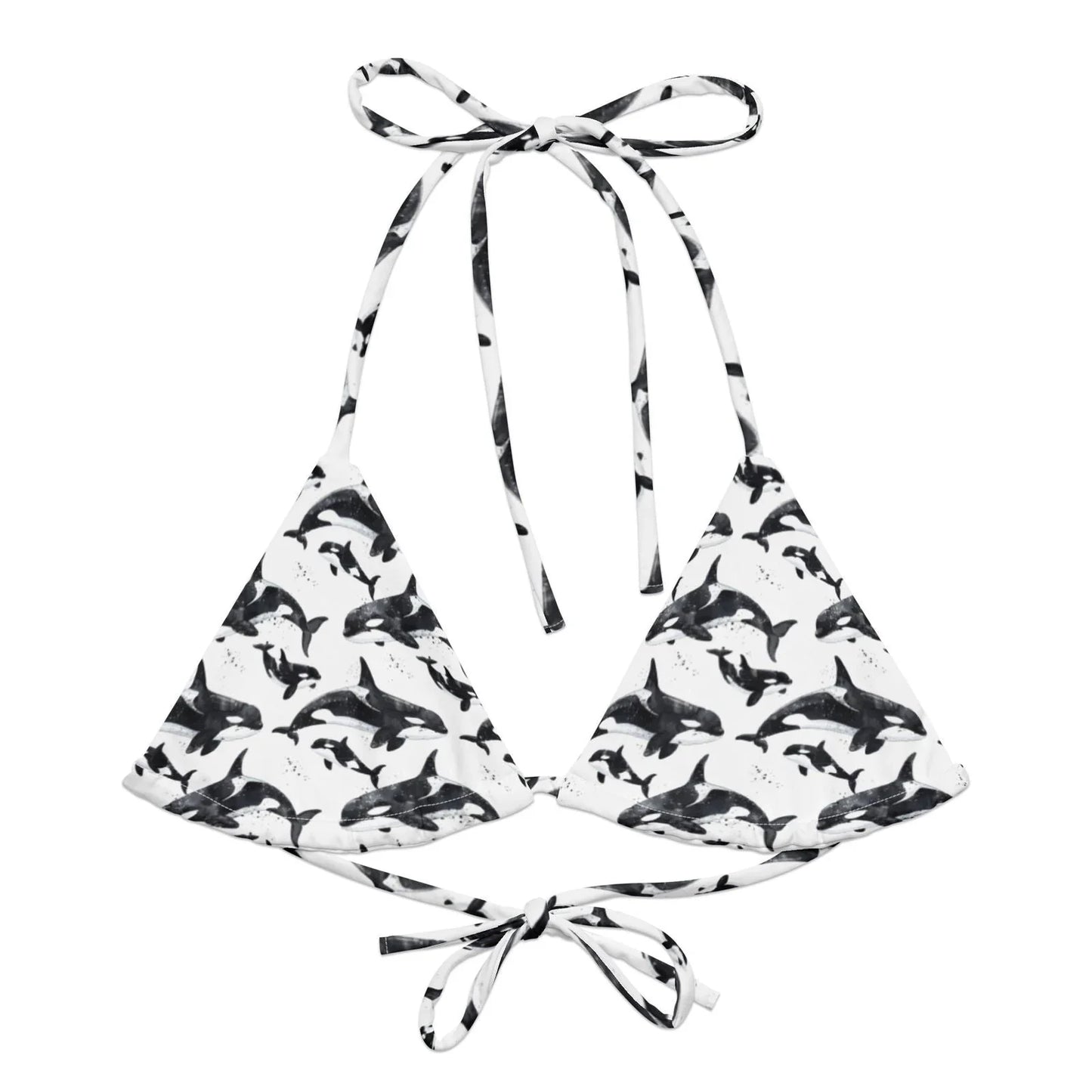 Orca Pod Eco String Bikini Top - 