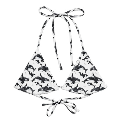 Orca Pod Eco String Bikini Top - 