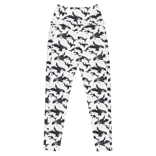 Orca Pod Eco Swim Leggings With Pockets - 