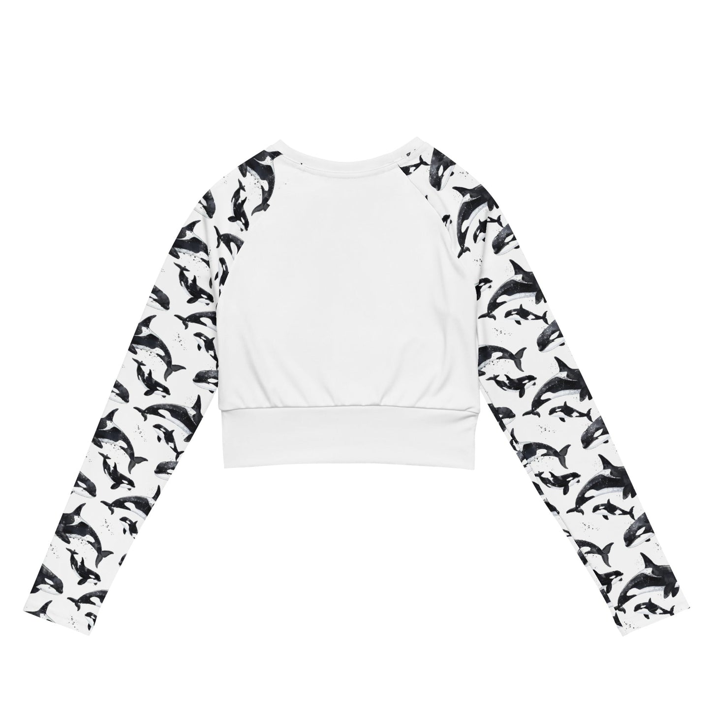Orca Pod Eco Cropped Rash Guard Solid - 