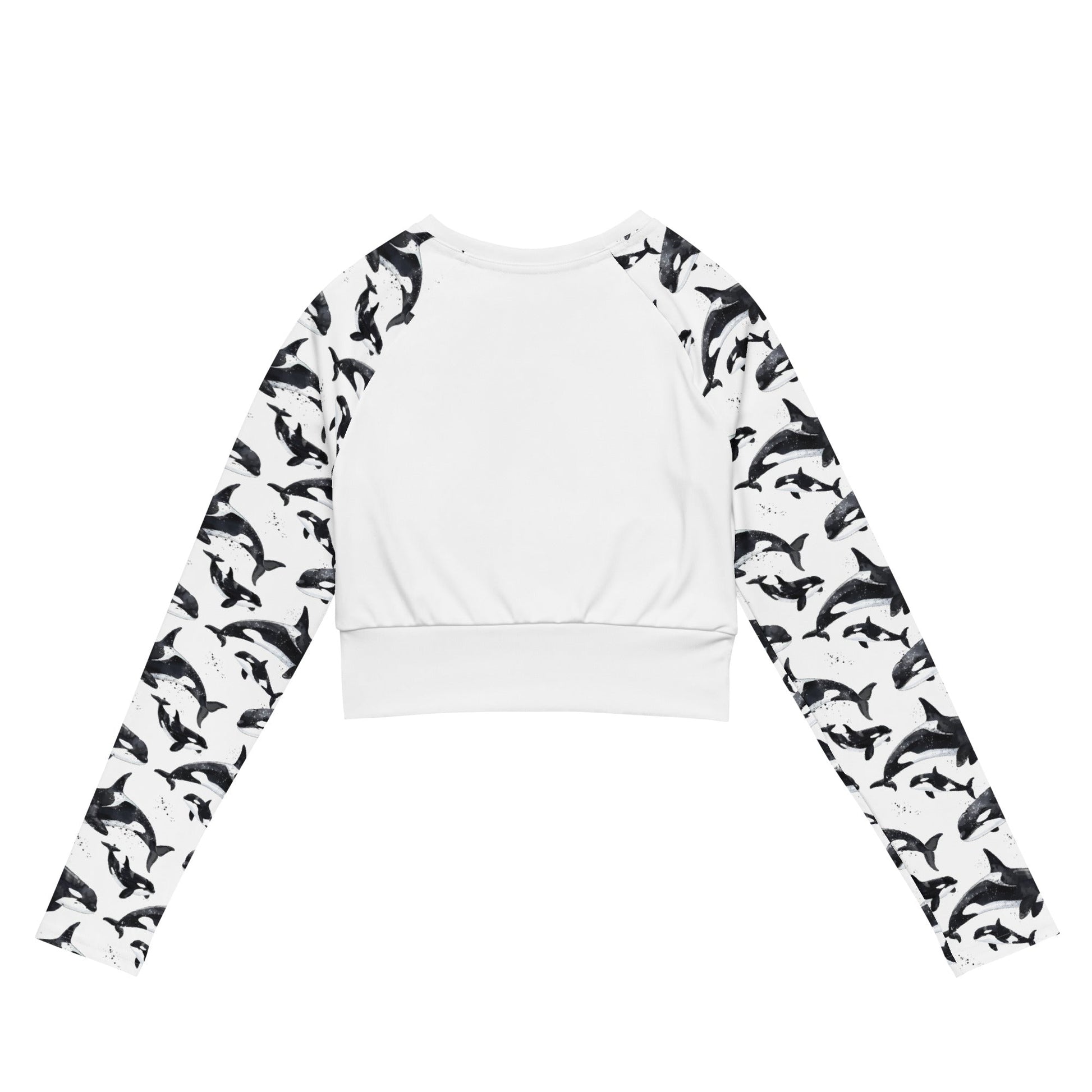 Orca Pod Eco Cropped Rash Guard Solid - 