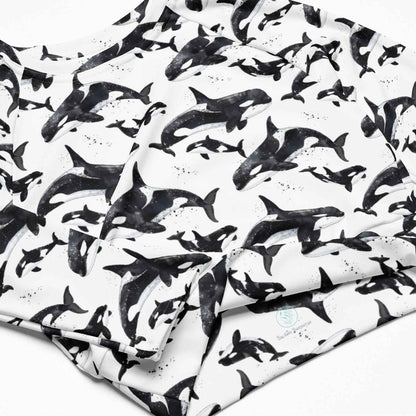 Orca Pod Eco Cropped Rash Guard - 