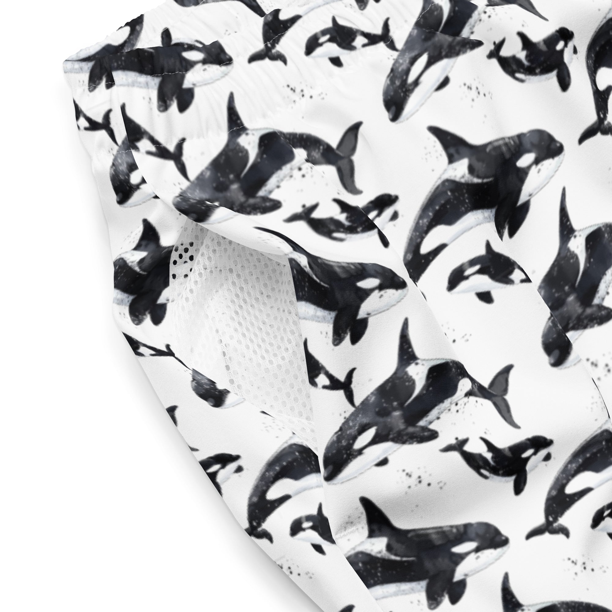 Orca Pod Men's Eco Swim Trunks -  - ["men","orca","Orca Pod","trunks","Wildlife"]