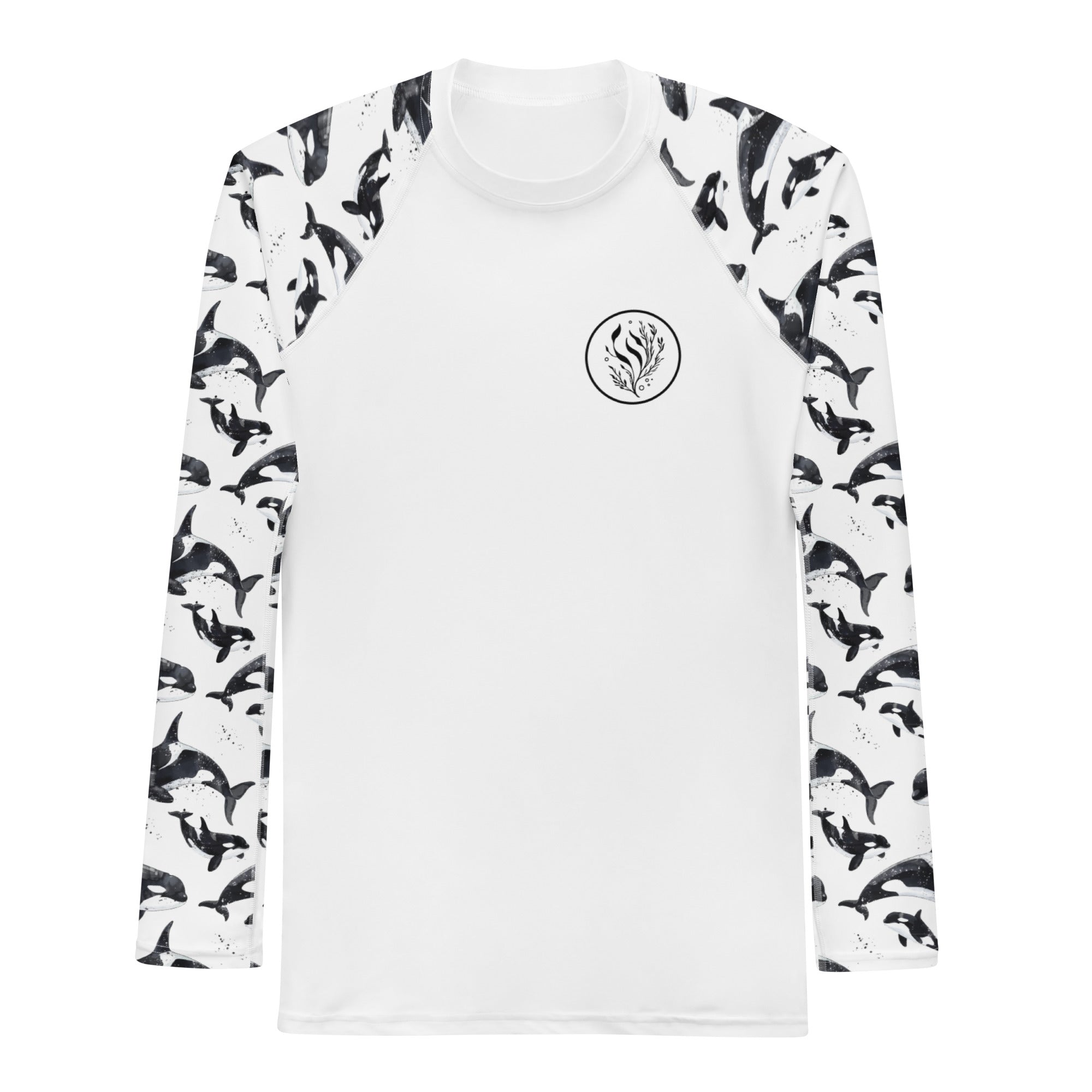 Orca Pod Men's Rash Guard -  - ["men","orca","Orca Pod","rash guard"]