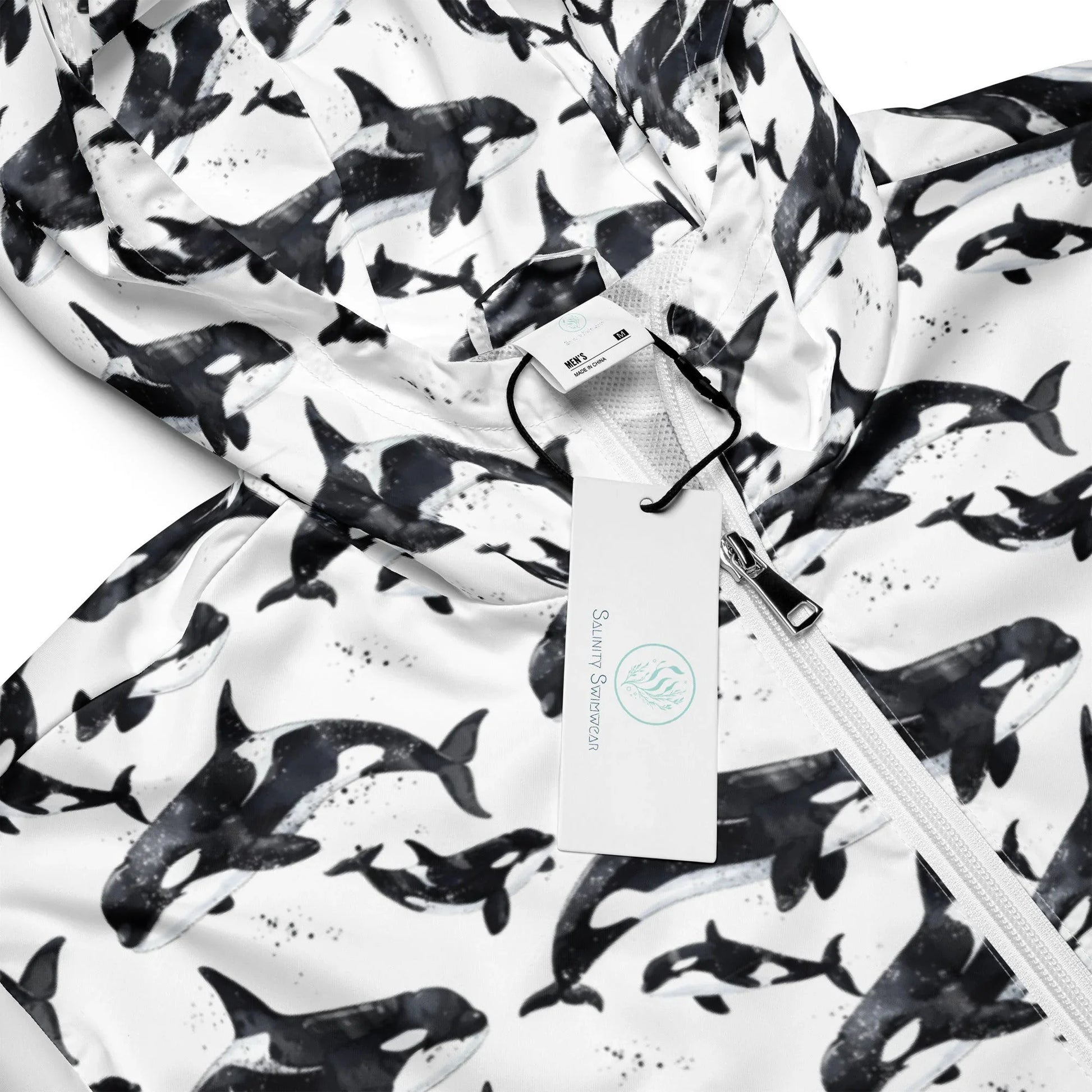 Orca Pod Men's Windbreaker - 
