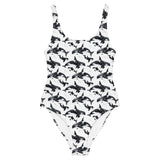 Blacktip Shark Drift One-Piece Swimsuit -  - ["shark","shark watch","swim","Wildlife","women"]