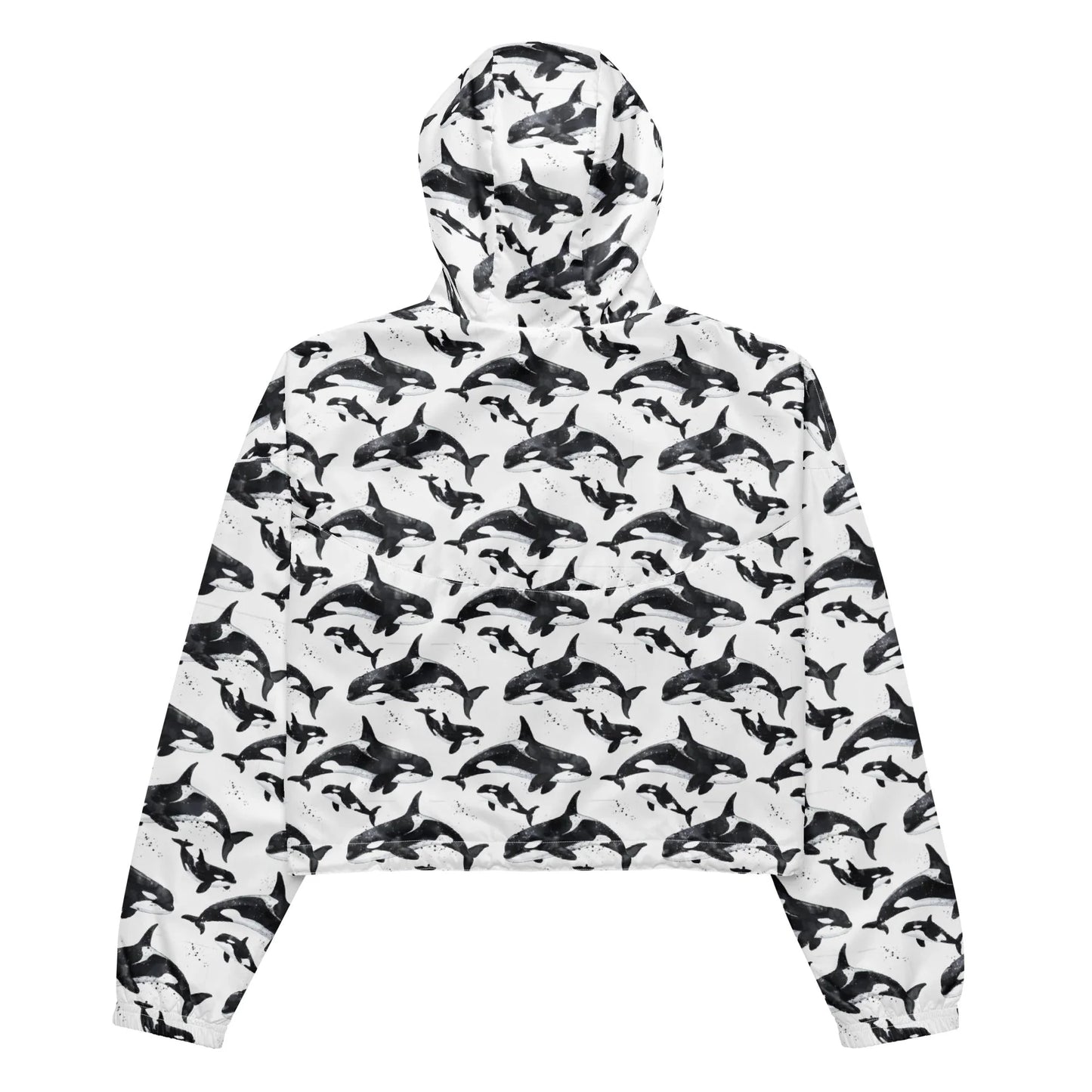 Orca Pod Women’s cropped Windbreaker - 