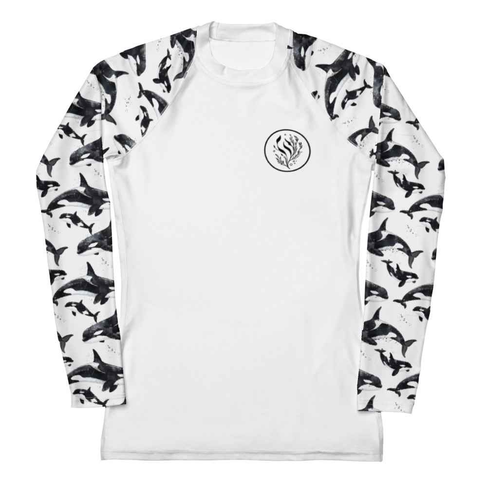 Orca Pod Women's Rash Guard Solid - 