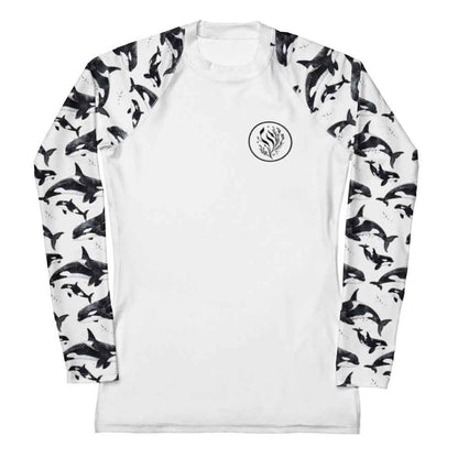 Orca Pod Women's Rash Guard Solid - 