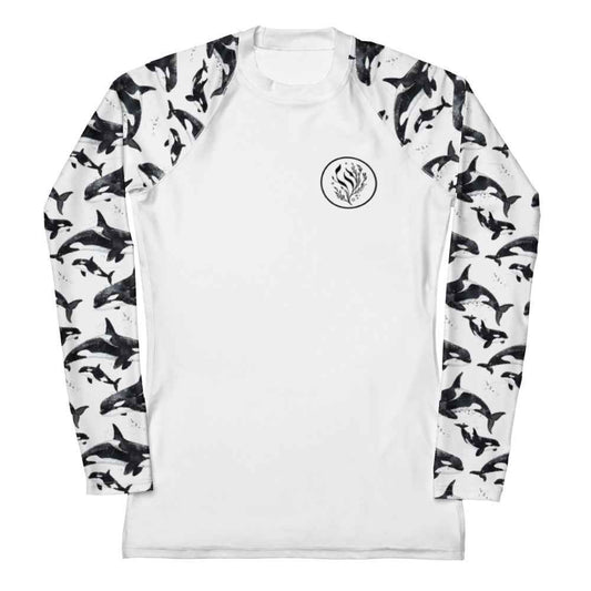Orca Pod Women's Rash Guard Solid - 