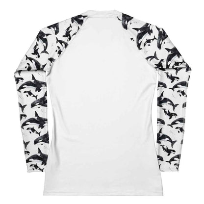 Orca Pod Women's Rash Guard Solid - 
