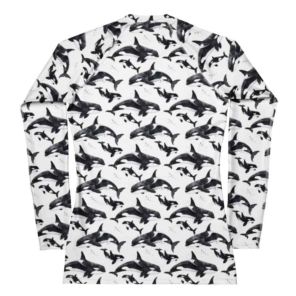 Orca Pod Women's Rash Guard - 