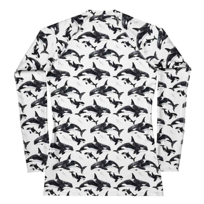 Orca Pod Women's Rash Guard - 