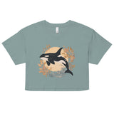 Orca Sunset Women’s Crop Top -  - ["T","women"]