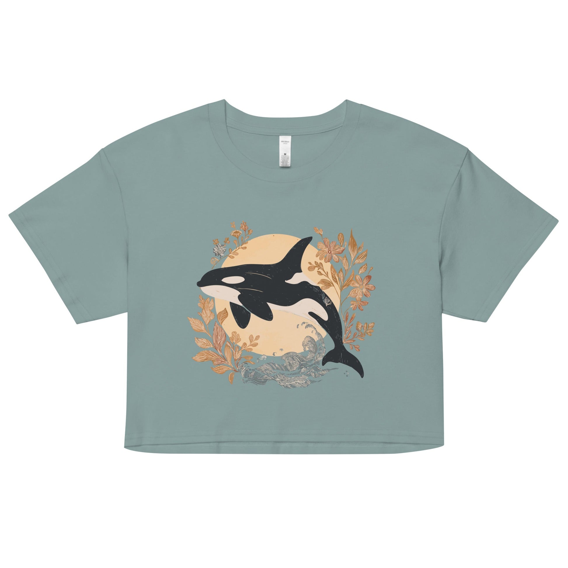 Orca Sunset Women’s Crop Top - 