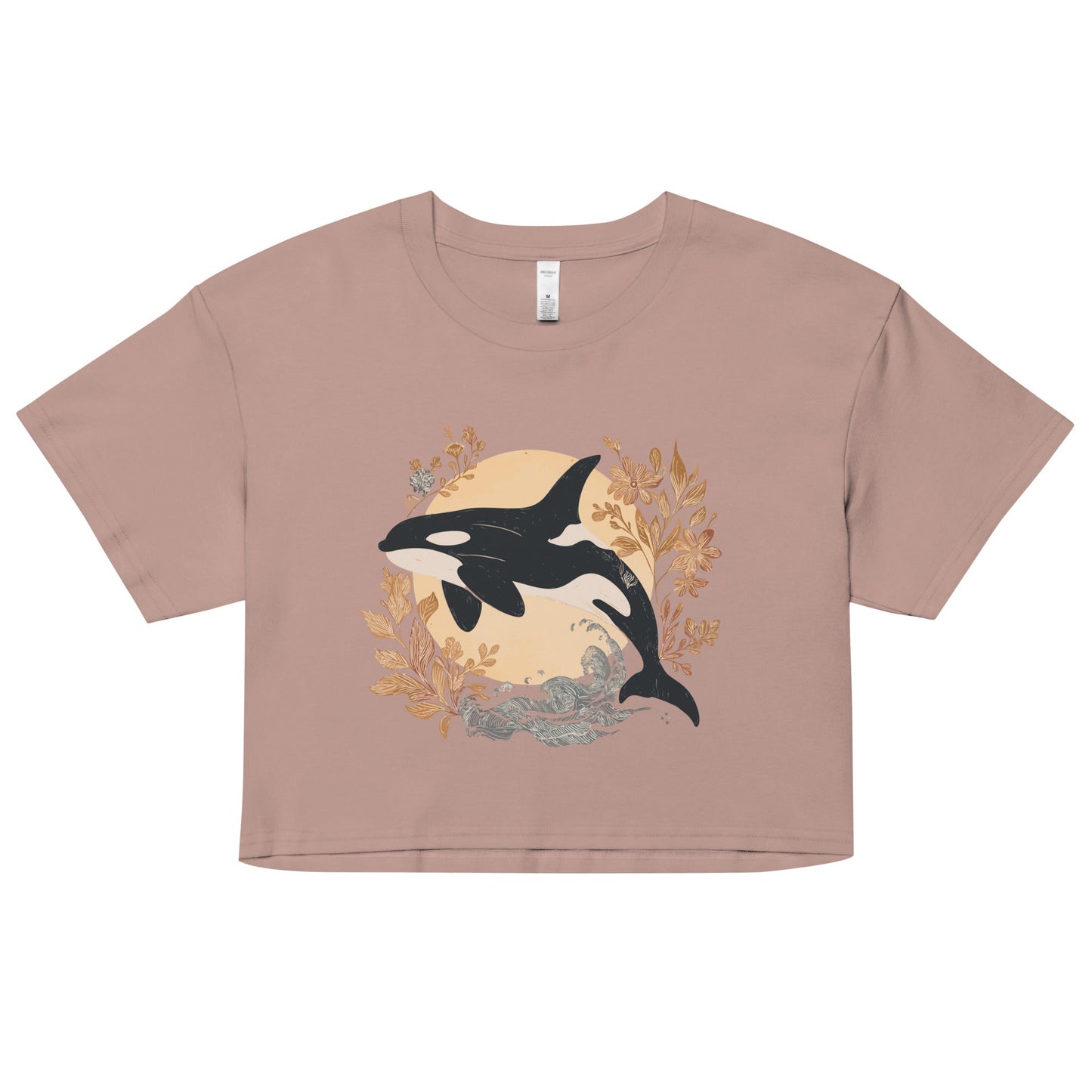 Orca Sunset Women’s Crop Top - 