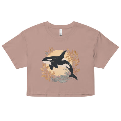 Orca Sunset Women’s Crop Top - 