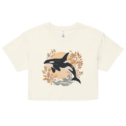 Orca Sunset Women’s Crop Top - 
