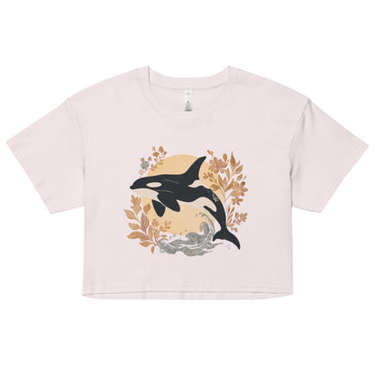 Orca Sunset Women’s Crop Top - 