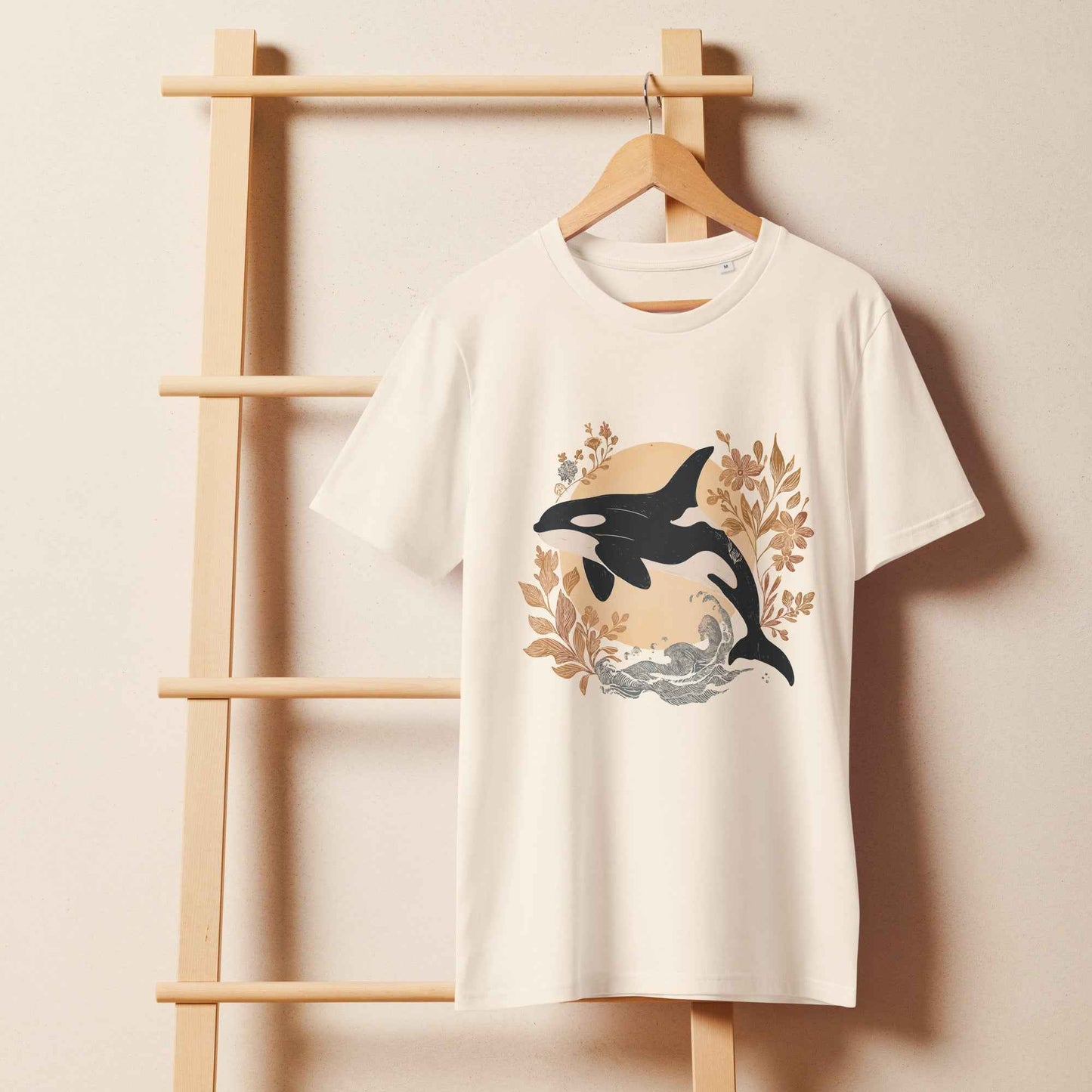 Orca Sunset Women’s Organic T-Shirt - 
