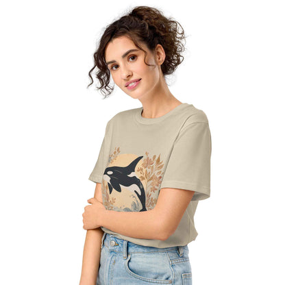 Orca Sunset Women’s Organic T-Shirt - 
