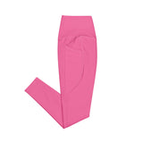 Solid Color Eco Swim Leggings With Pockets -  - ["leggings","Solid","women"]
