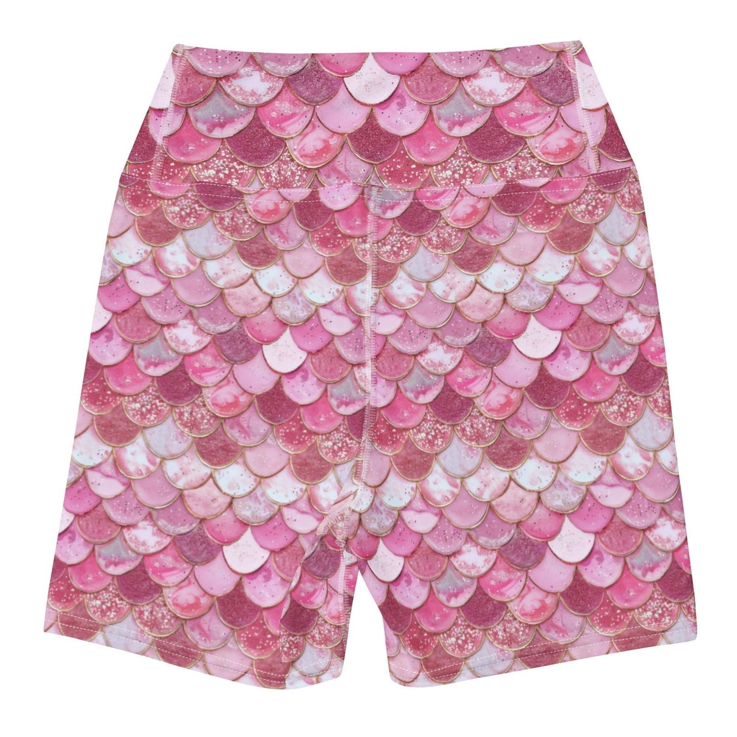 Pink Pearl Mermaid 4" Inch Dive Shorts - 