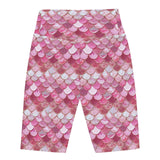 Pink Pearl Mermaid 8" Inch Dive Shorts -  - ["mermaid","Pink Pearl Mermaid","Short","women"]