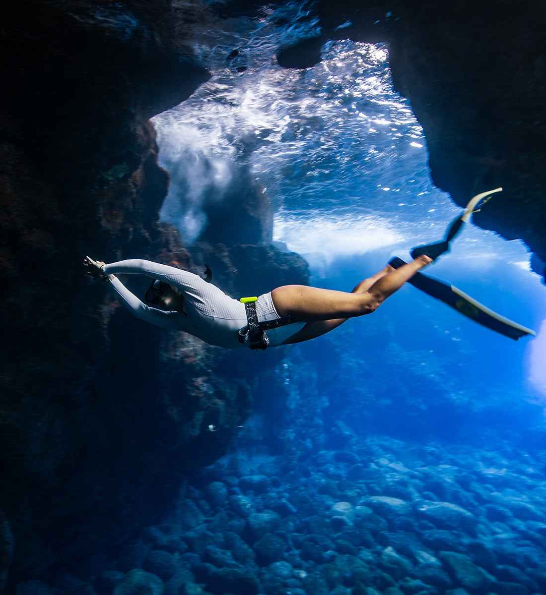 Project Hiu X Bright Buoy Tiger Shark Silicone Dive Belt -  - ["Bright Buoy Diving","Shopify Collective"]