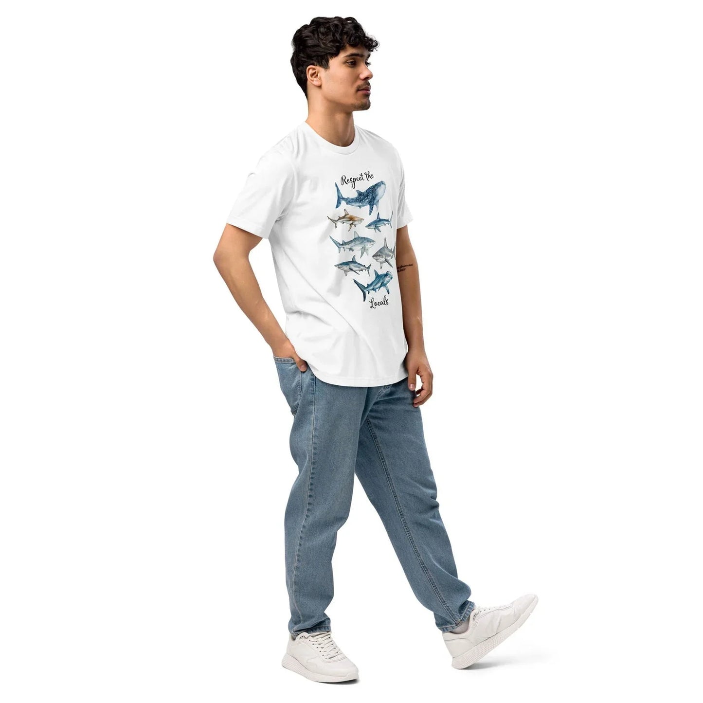 Respect The Locals Men's Eco T-Shirt - 