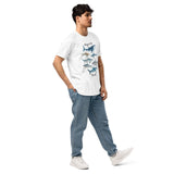 Respect The Locals Men's Eco T-Shirt -  - ["men","shark","T"]