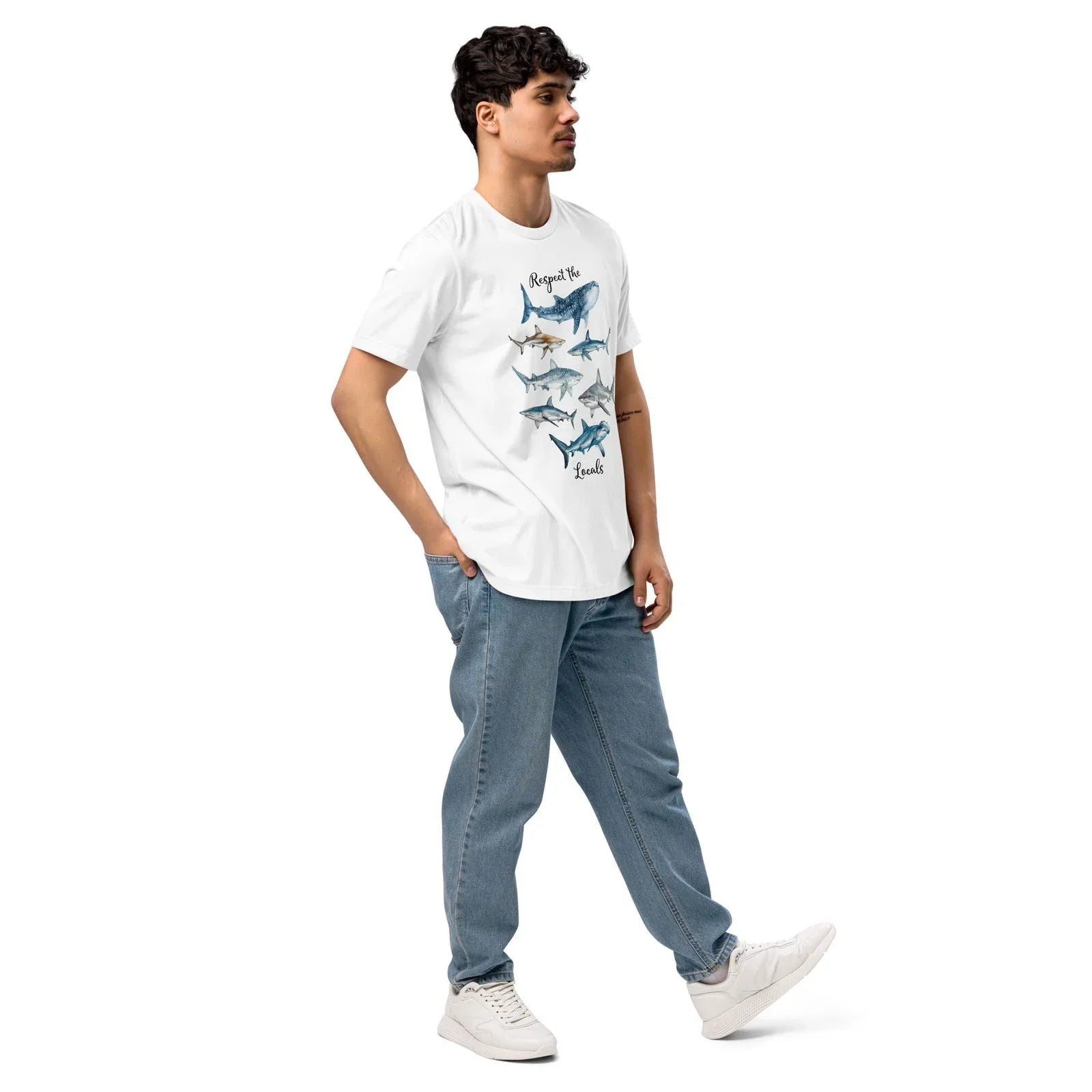 Respect The Locals Men's Eco T-Shirt - 